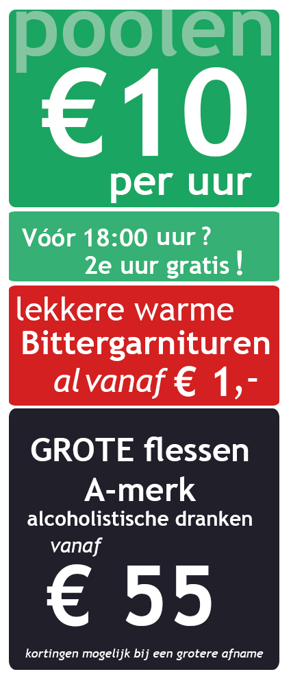 Prijslijst Poolcentrum